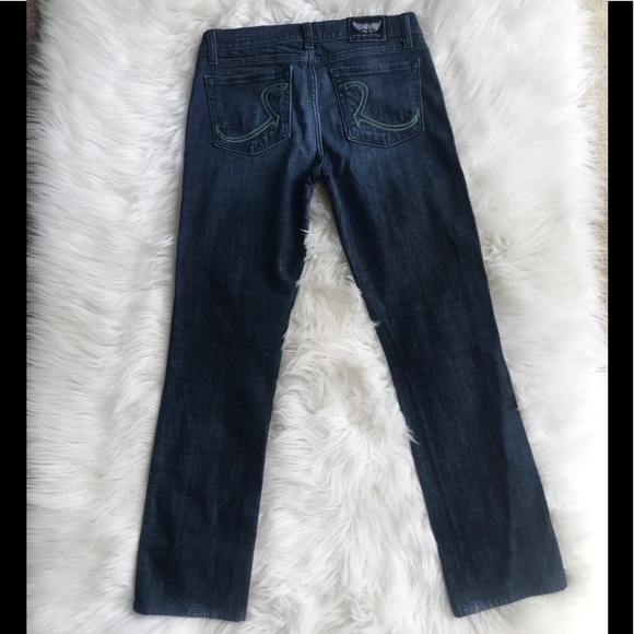 Rock & Republic Stella Straight Leg Jeans Dark 27 - Picture 8 of 8